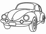Car Coloring Vw Pages Beetle Bug Volkswagen Outline Drawing Super Getcolorings Police Color Geography Getdrawings Clipartmag Printable sketch template