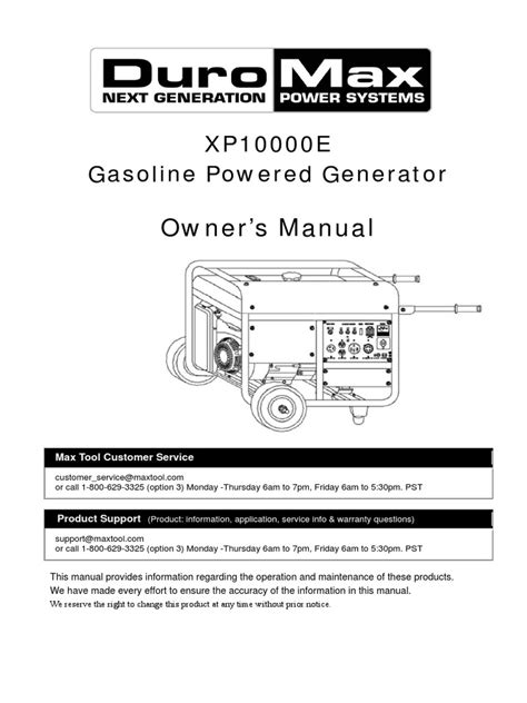 duromax xpe generator owners manual direct current battery charger