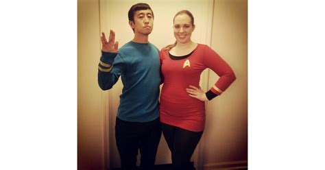 spock and uhura from star trek last minute couples costumes