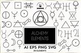 Alchemy Elements sketch template