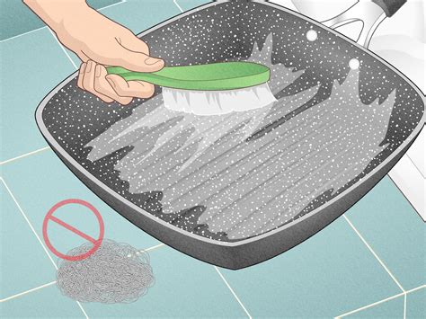 ways  clean  grill pan wikihow