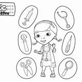 Mcstuffins Doc sketch template