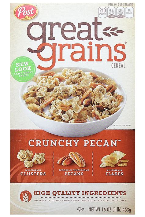 healthy breakfast cereals  grain cereal list