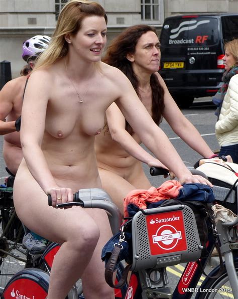 attractive blonde london 2015 wnbr world naked bike