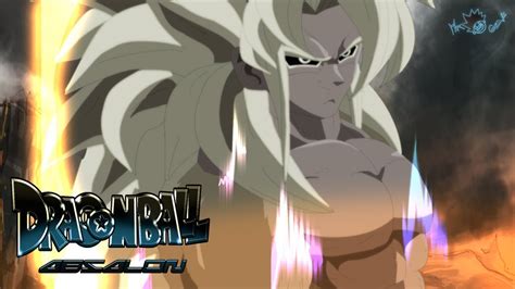 Goku Turns Super Saiyan 5 Old Version [ Dragon Ball