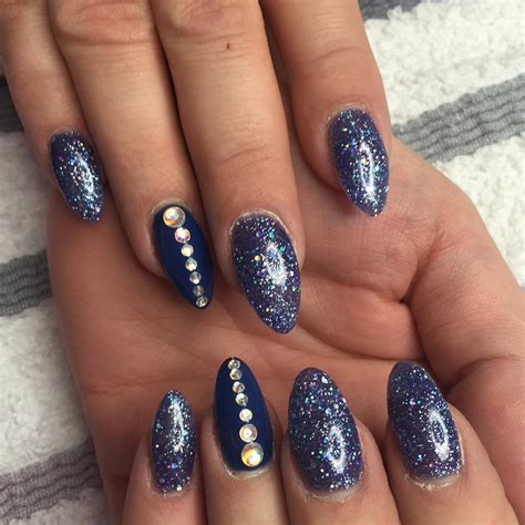 light blue nail designs  short nails  perfect simple easy nail