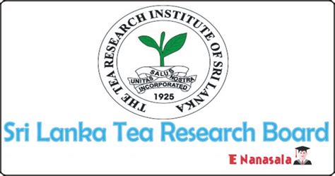 sri lanka tea research board assistant engineer