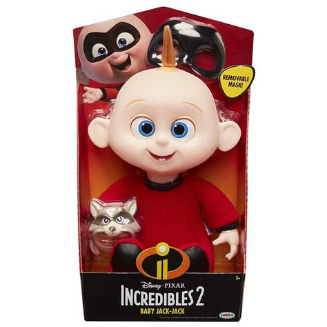 disney pixar  incredibles  baby jack jack plush doll dollfe