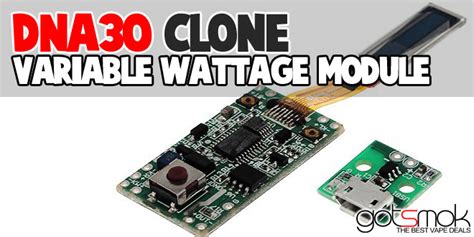 dna variable wattage module clone  vape deals