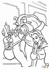 Beast Coloring Beauty Pages Lumière Lumiere Printable Coloringpagesonly Coloringpages1001 Disney sketch template