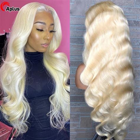 613 Hd Lace Frontal Wig Preplucked 613 Body Wave Lace Front Wig Honey