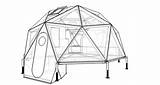 Shelter Drawing Shelters Base Lightweight Compact Before Last Getdrawings Archdaily Refugio Desde Guardado sketch template