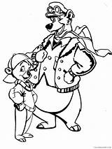 Talespin Coloring4free Cartoons Coloring Printable Pages Related Posts sketch template