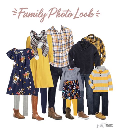 navy mustard yellow family picture  fall family photo outfits family photo outfits