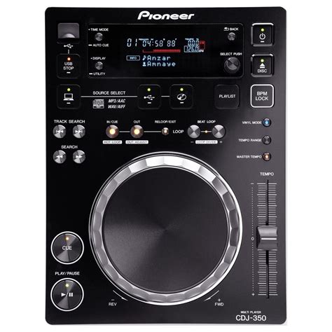 pioneer cdj  digital multimedia deck gearmusic