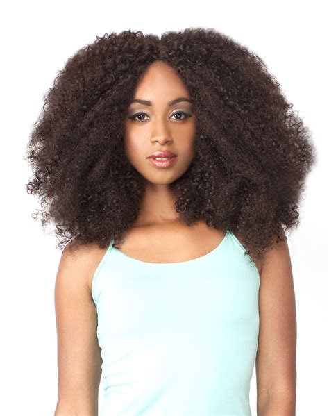 lh afro kinky  wig brazilian human hair blend invisible part lace front wig