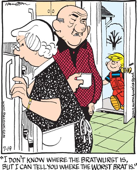 Comics For The Blind Dennis The Menace