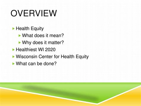 ppt health equity and social determinants of health