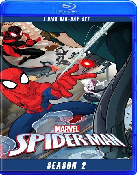 spider man 2017 season 2 on blu ray