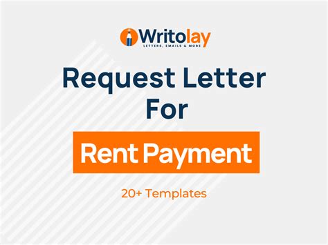 sample letter requesting rent payment  templates writolay