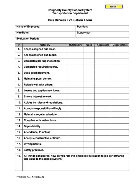 driver evaluation road test form  fill  sign  dochub