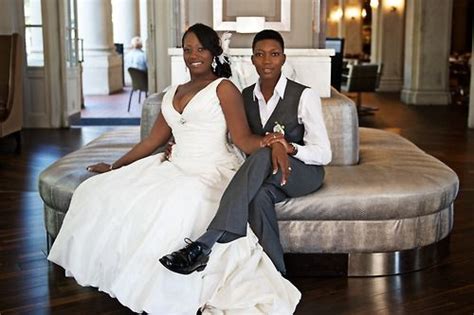 black lesbian wedding lesbian wedding wedding dress suit wedding