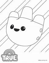 True Rainbow Kingdom Coloring Pages Printable Kids sketch template