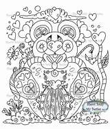 Town Flower Besties Instant Houses Garden Sherri Digi Baldy Magical Stamp Heart Where sketch template