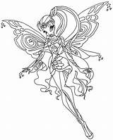 Winx Club Coloring Pages Visit Bloom sketch template