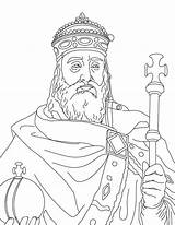 Coloring Charlemagne Ages Pages Middle History Mystery Medieval Colorluna sketch template