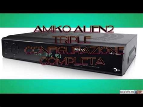 amiko alien triple enigma installation  complete setut  settings  emu oscam cccam