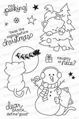 Christmas Newton Curious Nook Designs Mischief Holiday Shop Quick sketch template