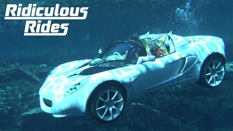 worlds  underwater car ridiculous rides youtube