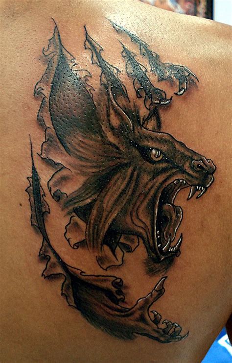 besten badass werewolf tattoos bilder auf pinterest taetowierungen badass und tiertattoos