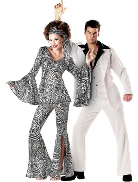 70 S Disco Fever Couples Costumes Classic Costumes Couples Costumes