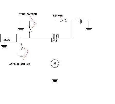 electric fan relay wiring diagram submited images