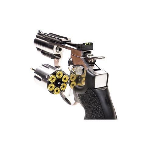Black Ops Usa Exterminator 2 5 Revolver Gunmetal Co2 Bb Gun 177
