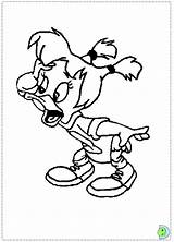 Coloring Darkwing Duck Dinokids Pages Close Coloringdisney sketch template