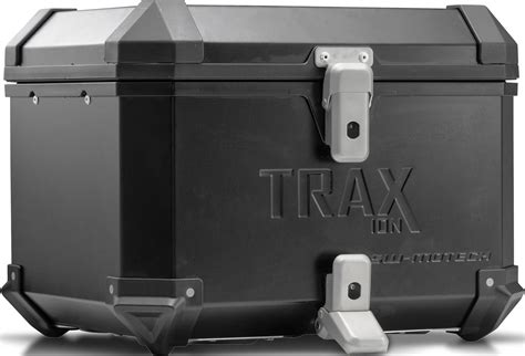 sw motech trax ion alum top case  litres black