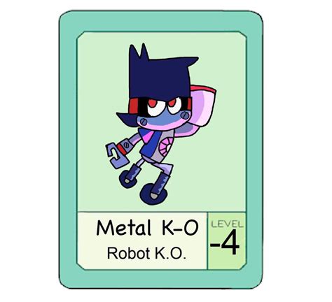 Metal K O Pow Card Ok K O Let S Be Heroes Amino