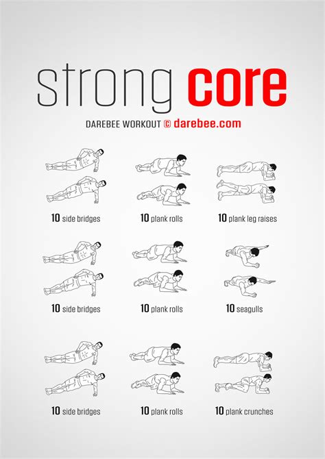 strong core workout