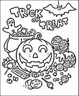 Halloween Preschool Pages Coloring Getcolorings Getdrawings sketch template