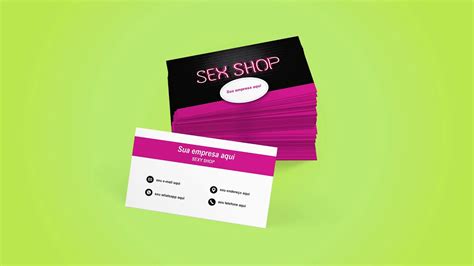 3 Modelos De Cartão De Visita Sex Shop Youtube