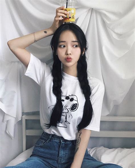 Ulzzangs Coréennes Répertoire Liste Ulzzang Korean Girl Cute