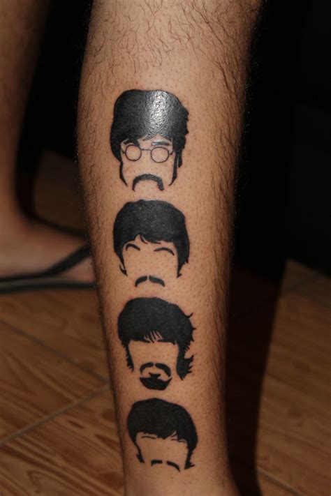 The Beatles Tattoos Tattoos Beatles Tattoos Lipstick