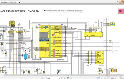 zaxis zx  class electrical diagram auto repair manual forum heavy equipment