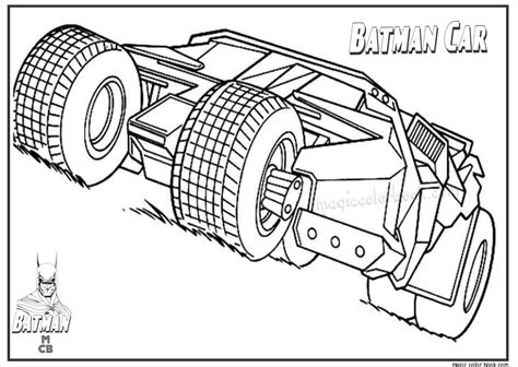 batman car  printable coloring page  coloring home