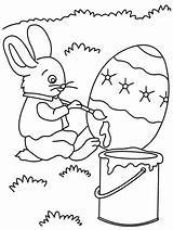 Coloring Painting Kids Pages Paint Printable Drawings Rabbit Print Pdf Sheets Cartoon  Paintingvalley Eggs Collection Popular sketch template