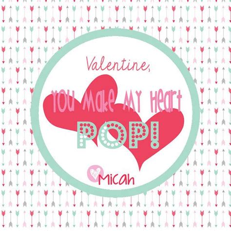 printable valentine tags  lollipops bubblegum blow pops