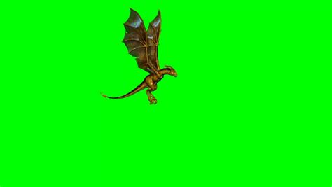dragon attacking green screen stock footage video  royalty